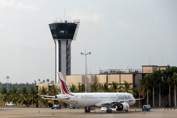 sri lankan airline at airport