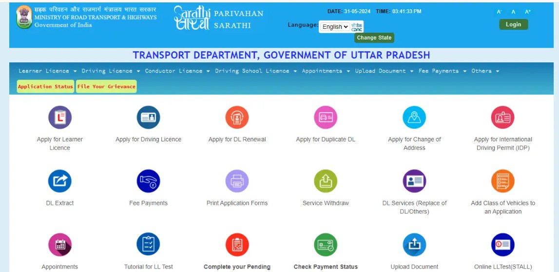 apply for driving licence