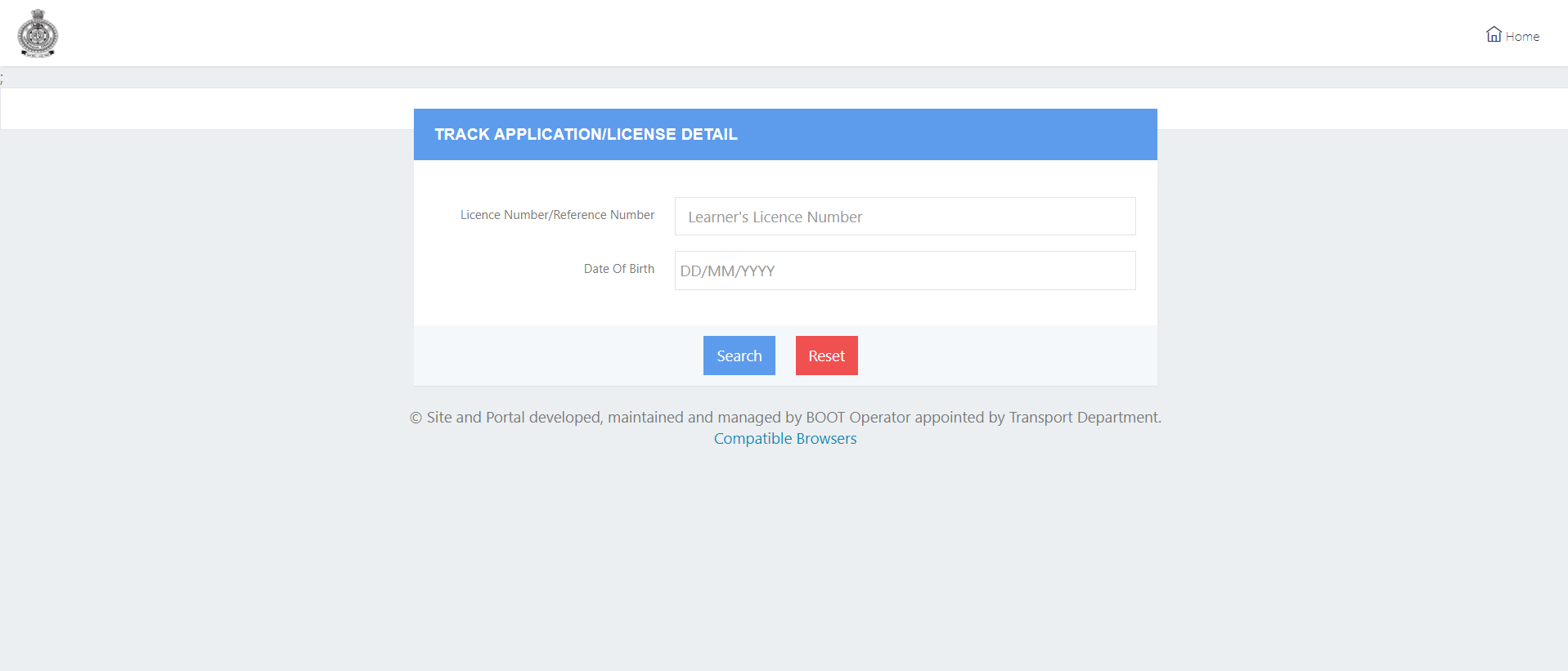 driving licence status