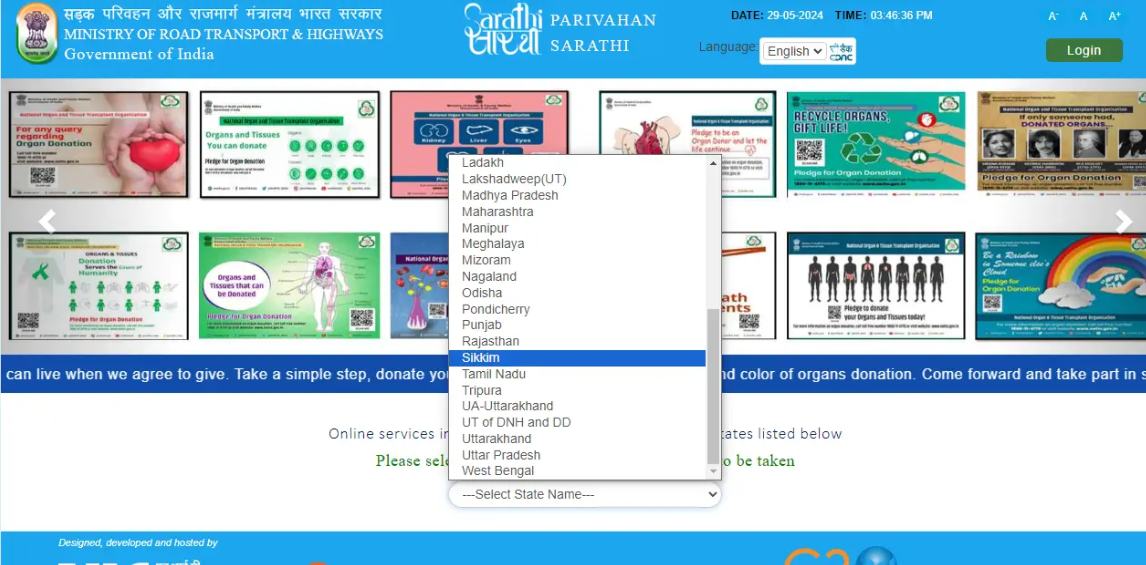 Apply for Driving Licence