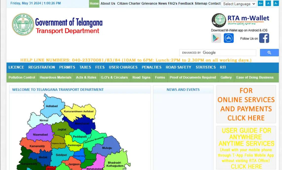 Apply for Driving Licence