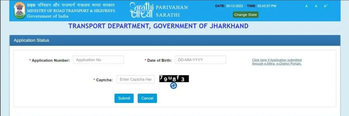 driving licence status