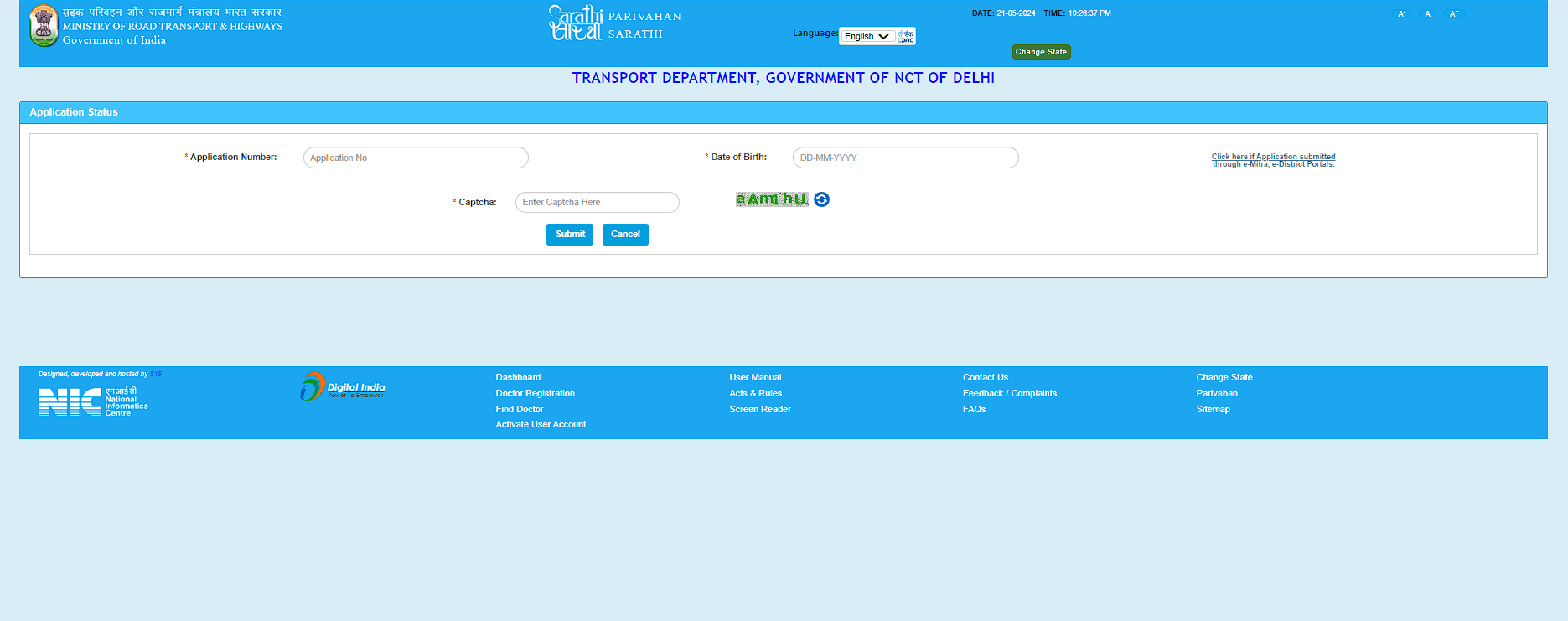 Check Renewal Status