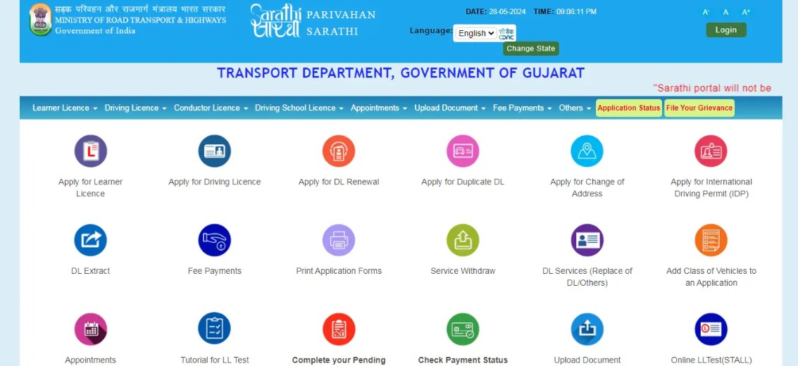 apply for driving licence
