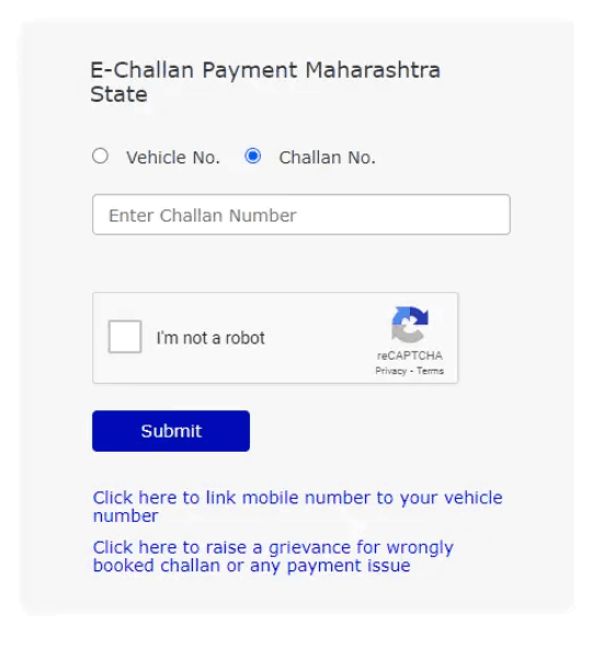 Check e-chalan
