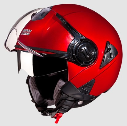 studds downtown open face helmet