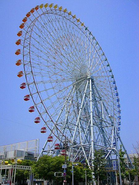 tempozan giant ferris wheel osaka