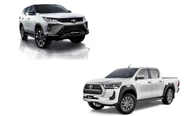 toyota fortuner vs toyota hilux