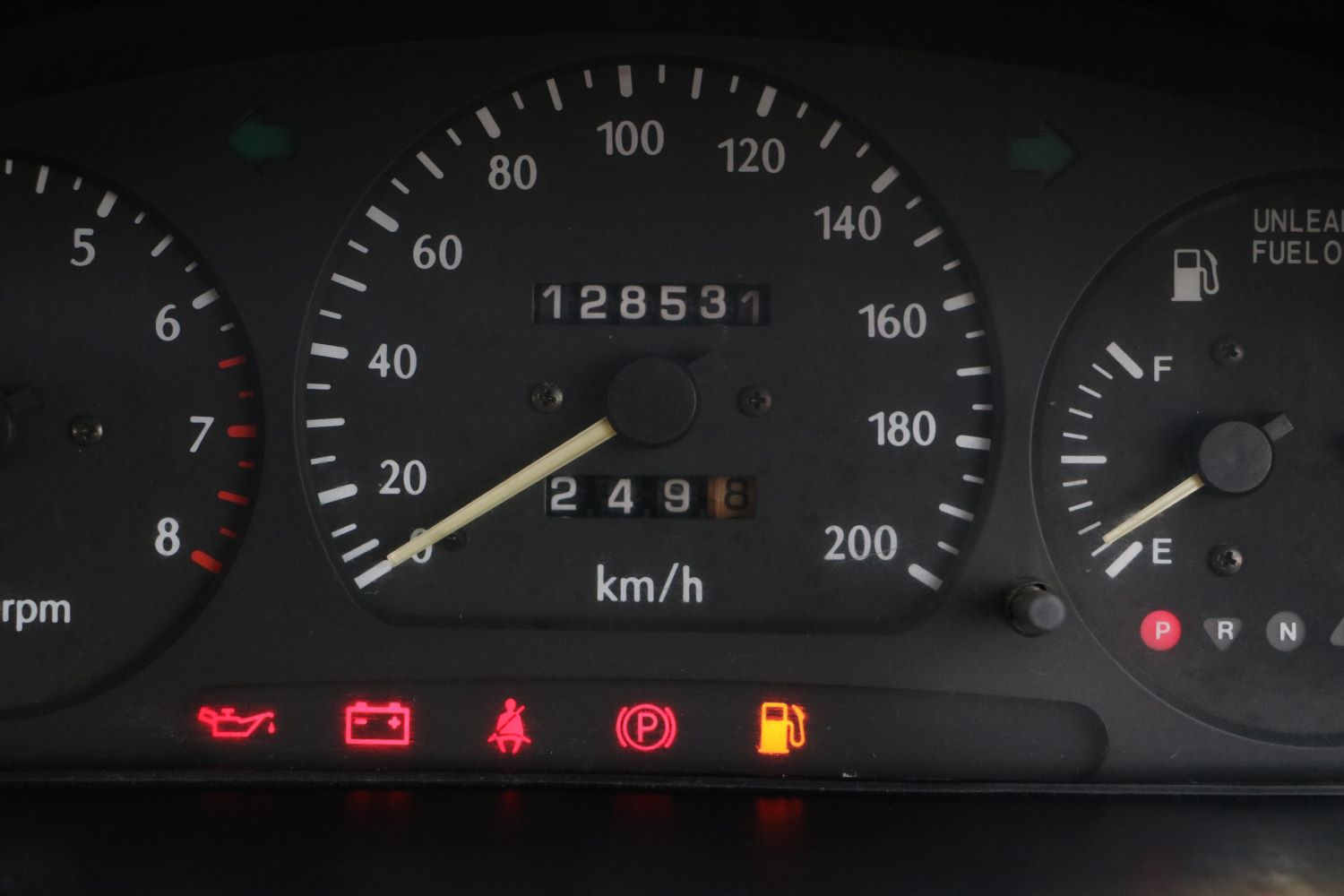 types of car dashboard warning lights
