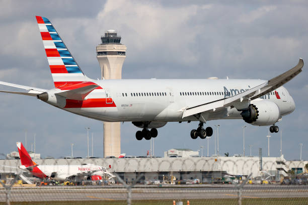 american airlines plane