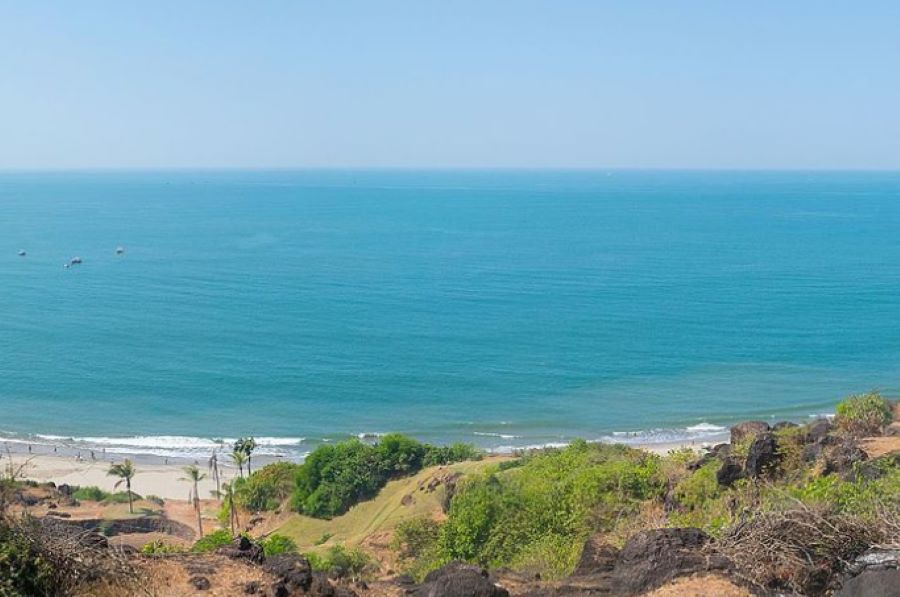 vagator beach in goa