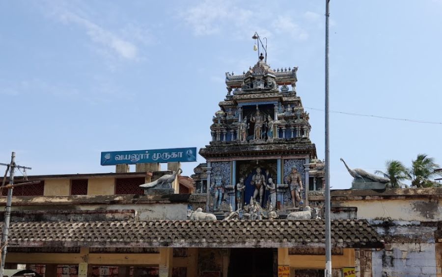 vayalur murugan temple in trichy