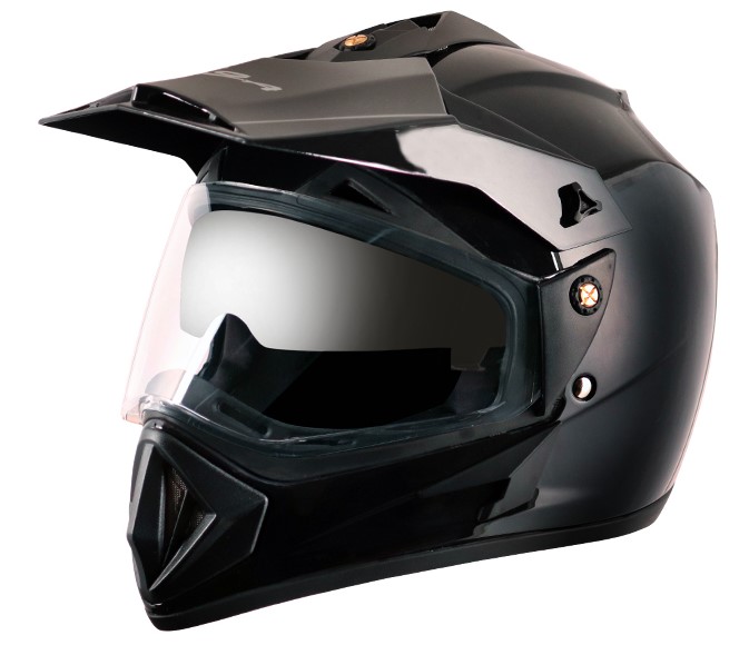 vega off road gloss motorbike helmet