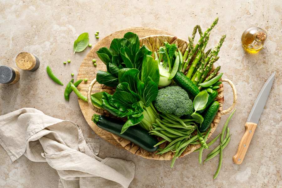 vegetables with high vitamin k