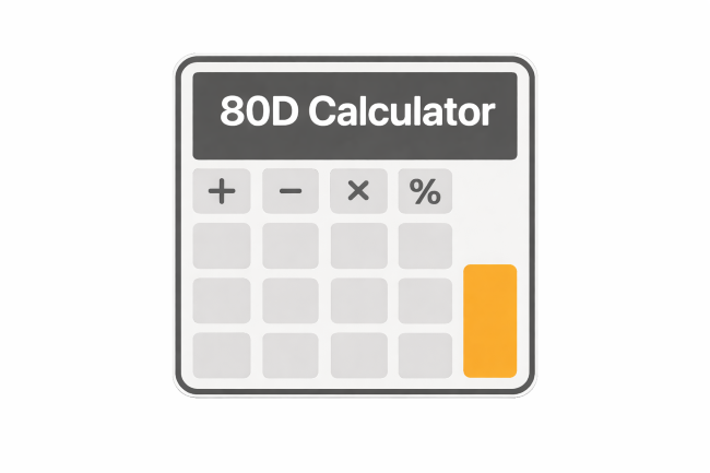 80d calculator meaning