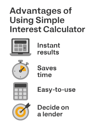 advantages of using simple interest calculator