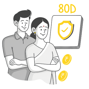 Tax Benefit on Health Insurance for Married Couple