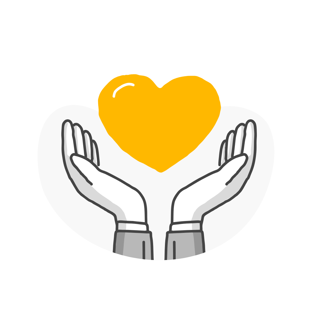 life insurance heart illustration