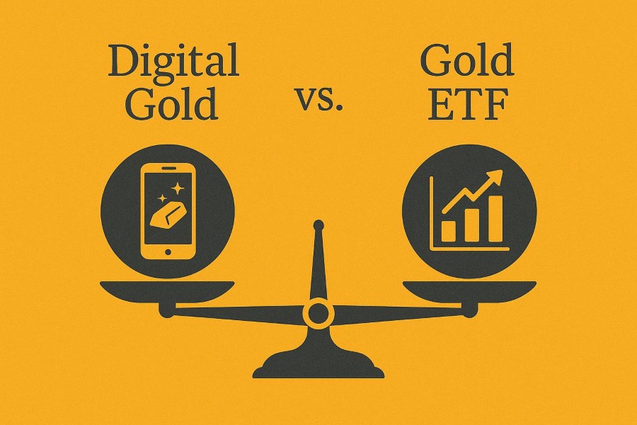 difference between digital gold and gold etf