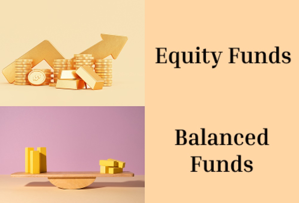 difference between equity funds and balanced funds