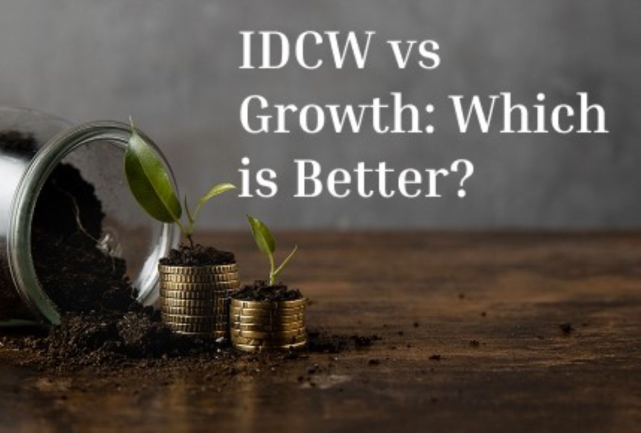 difference between idcw and growth
