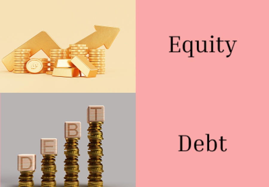 difference between equity and debt funds