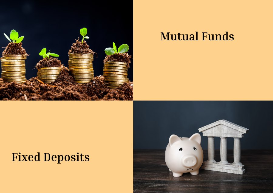 difference between fd and mutual funds