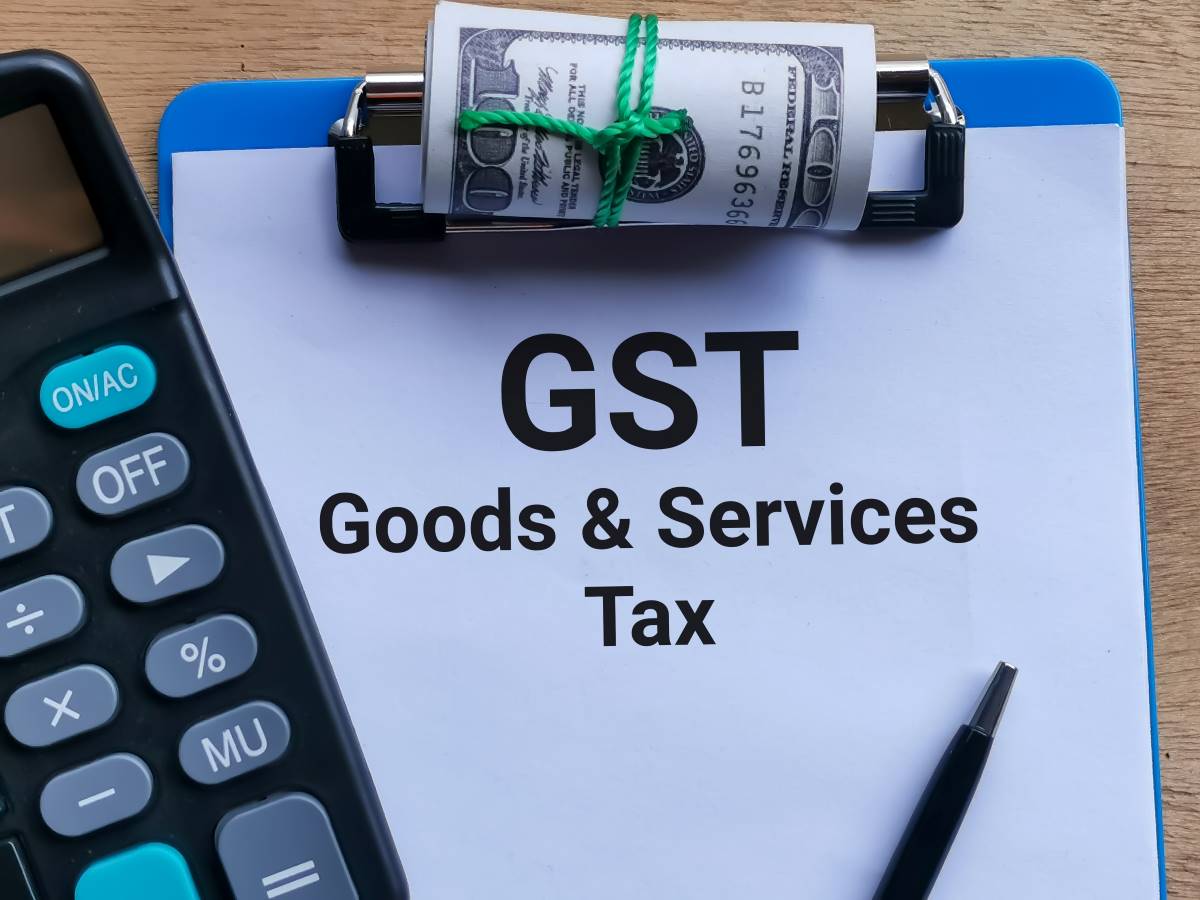 goods and service tax gst written on paper