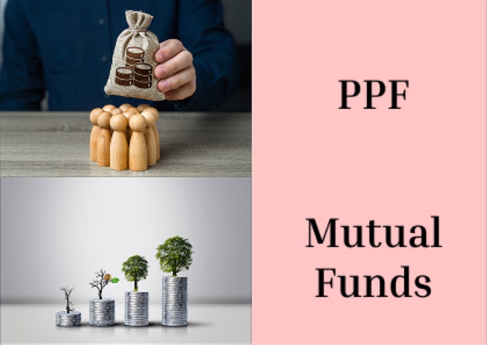 difference between ppf and mutual funds