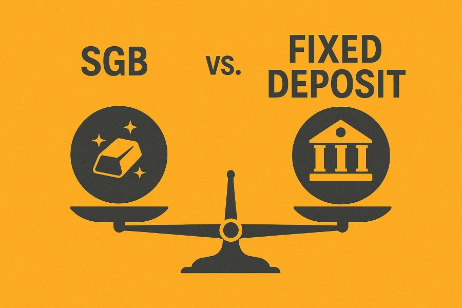 difference between sgb and fixed deposits