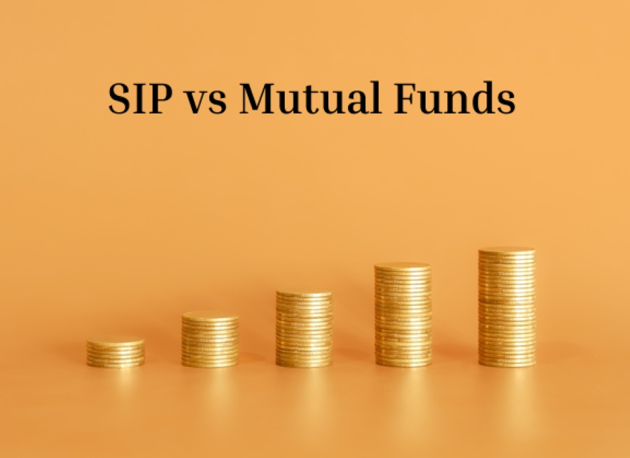 difference between sip and mutual funds