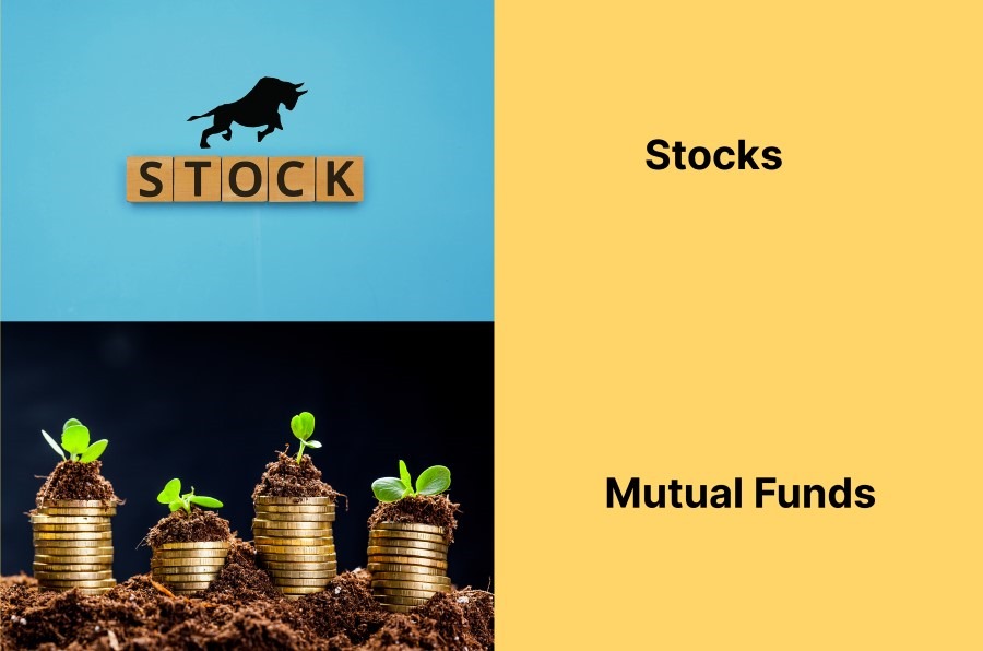 difference between stocks and mutual funds